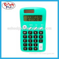 8 digit small solar power calculator